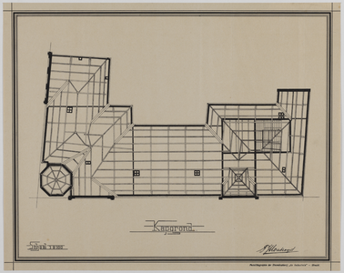 214891 Kapplan van de te bouwen Sociëteit Sic Semper (Trans 19) te Utrecht.